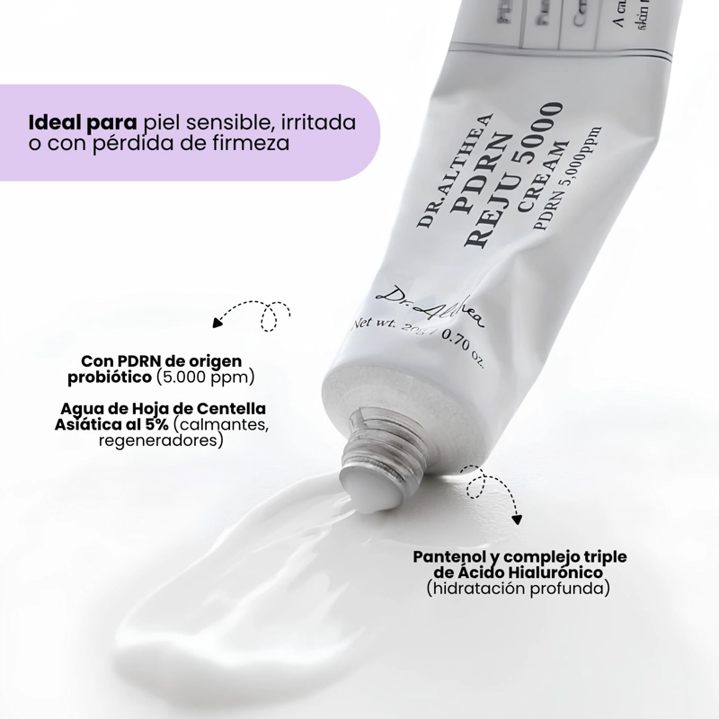 CREMA PDRN REJU 5000 CALMANTE PARA PIEL SECA IRRITADA CON CENTELLA DR.ALTHEA 20ML - 4
