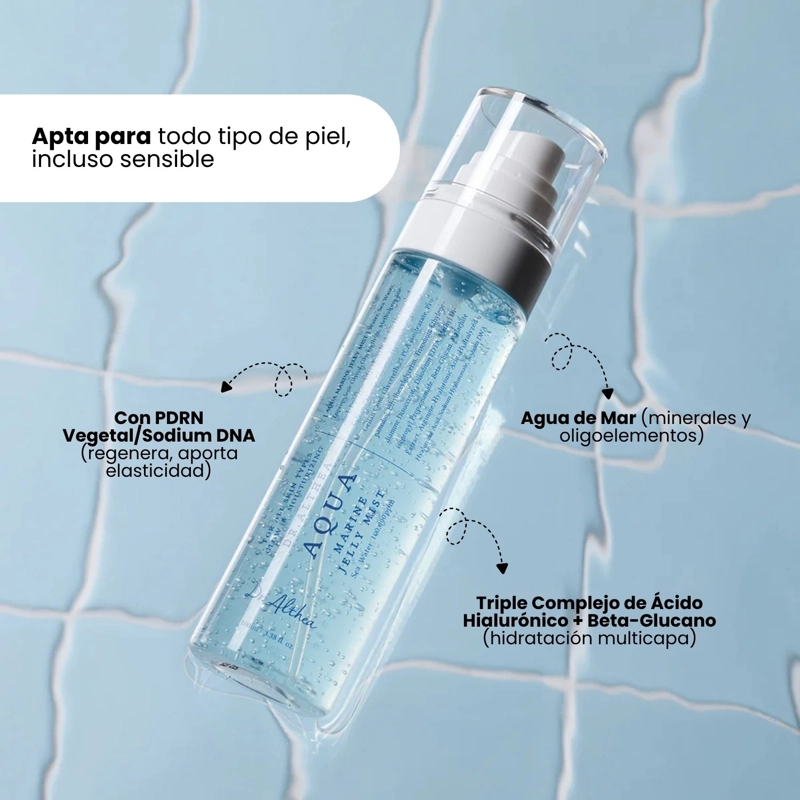 BRUMA HIDRATANTE GELATINOSA CON PDRN VEGETAL Y AGUA DE MAR DR.ALTHEA 100ML - 4