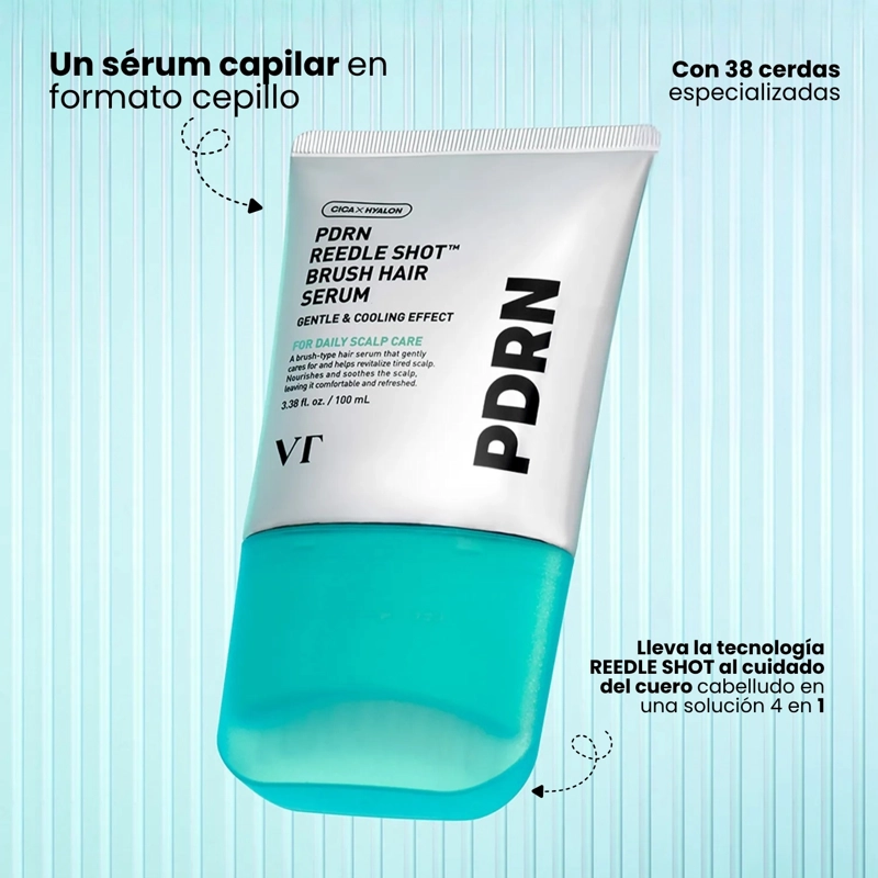 SE RUM CAPILAR 4 EN 1 CON CICA REEDLE Y PDRN VEGETAL MARCA VT COSMETICS - 100ML - 2