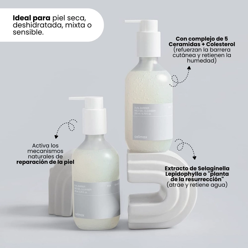 ESPUMA LIMPIADORA CON CERAMIDAS PIEL SENSIBLE CELIMAX - 200ML - 4