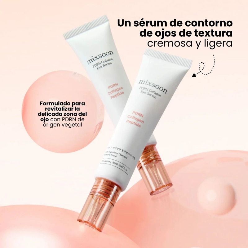 DE OJERAS PDRN Y COLAGENO COREANO HIDRATANTE NUTRITIVO MIXSOON - 20ML - 2