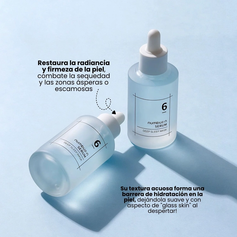 SERUM NO.6 NUMBUZIN HIDRATANTE CON AGUA GLACIAR COREANO - 50ML - 3