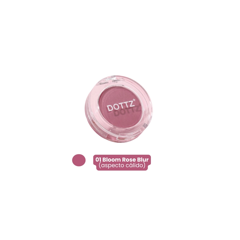 BLUSH RUBOR COREANO EN POLVO 2 TONOS MARCA DOTTZ - 2