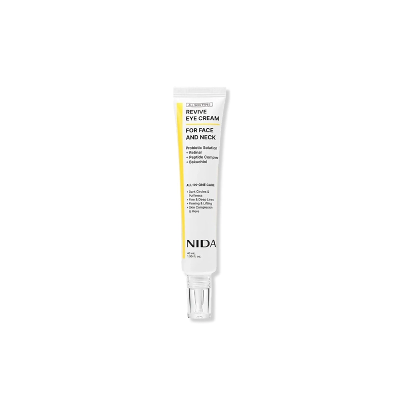 CREMA OJOS Y CUELLO NIDA REVIVE ANTIEDAD HIDRATANTE REVITALIZANTE -40ML - 1