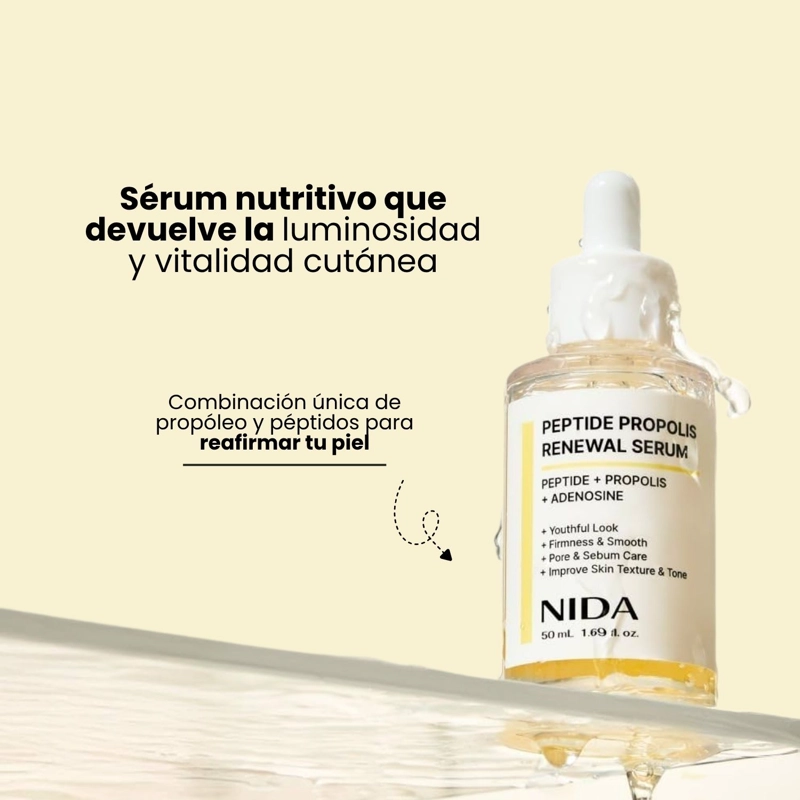 SERUM NIDA PE PTIDOS Y PROPOLEO NUTRITIVO HIDRATANTE - 50ML - 2