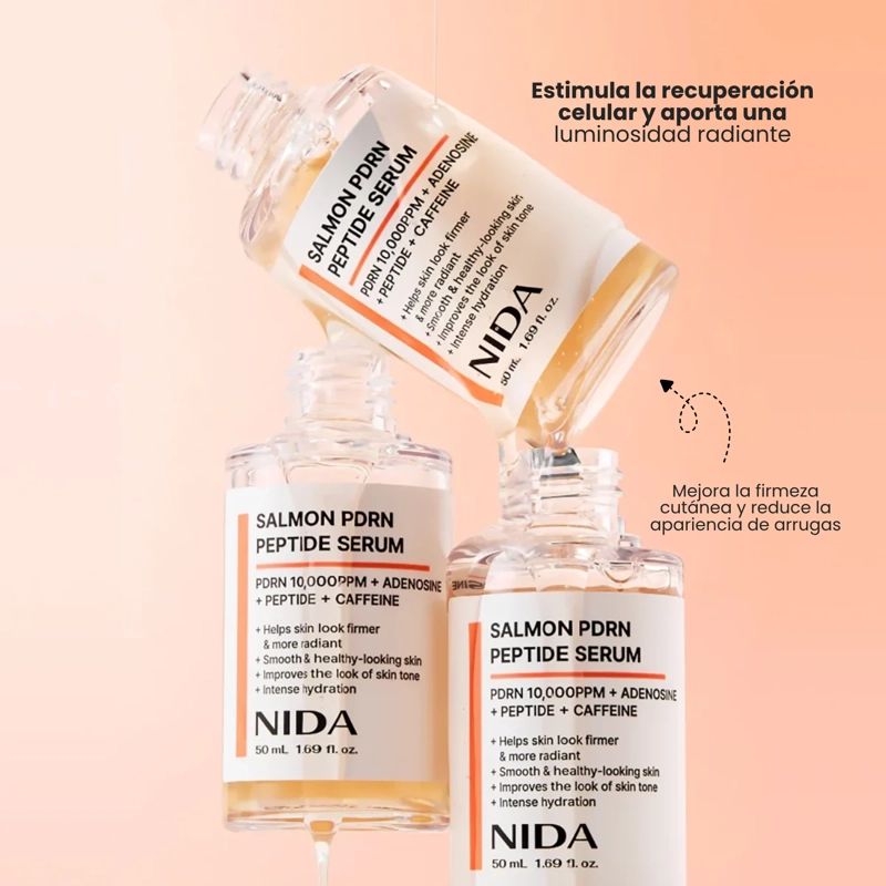 SERUM NIDA PDRN DE SALMON Y PEPTIDOS ANTIEDAD REAFIRMANTE - 50ML - 3