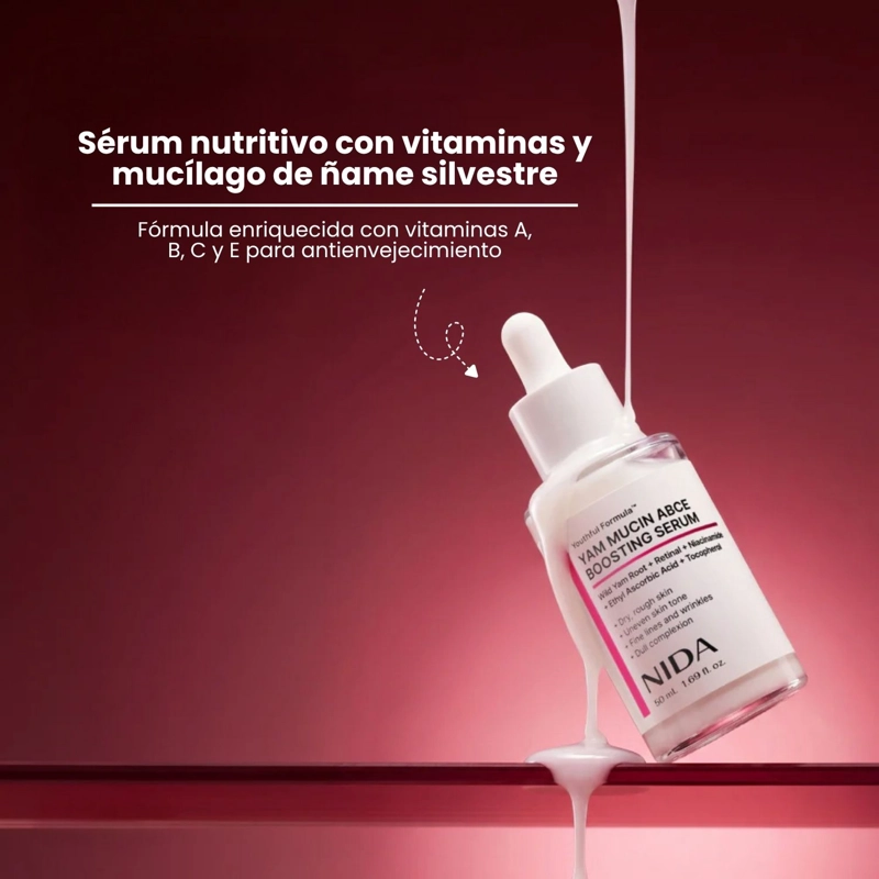 SERUM NIDA ABCE ILUMINADORA REVITALZANTE HIDRATANTE - 50ML - 2