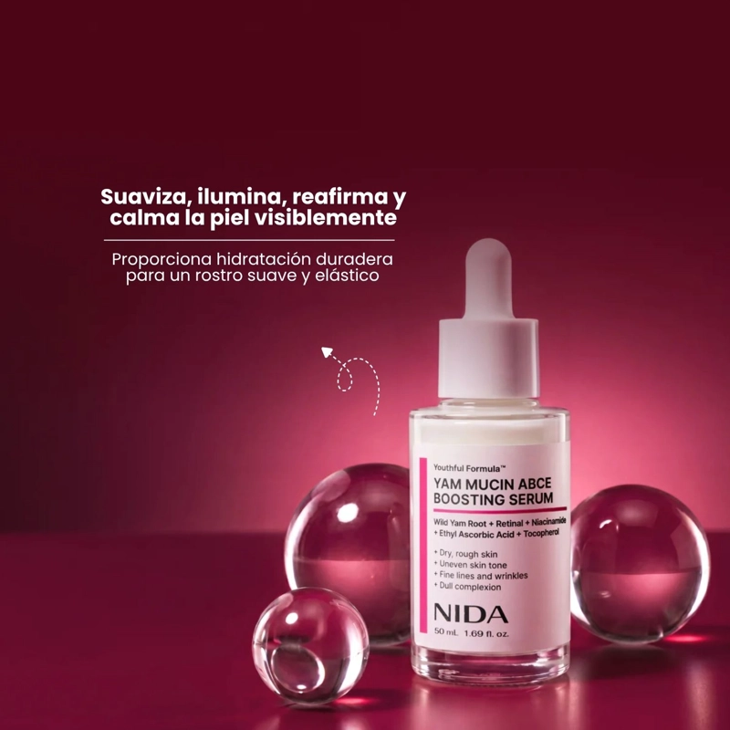 SERUM NIDA ABCE ILUMINADORA REVITALZANTE HIDRATANTE - 50ML - 3