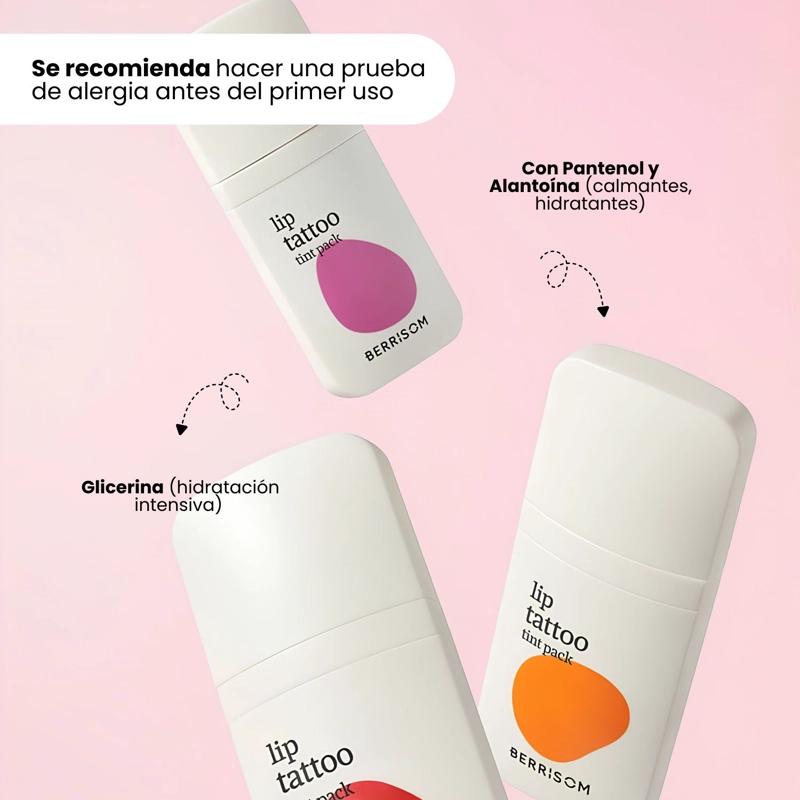 TINTE LABIAL PEEL-OFF COREANO BERRISOM 6G 5 TONOS - 8