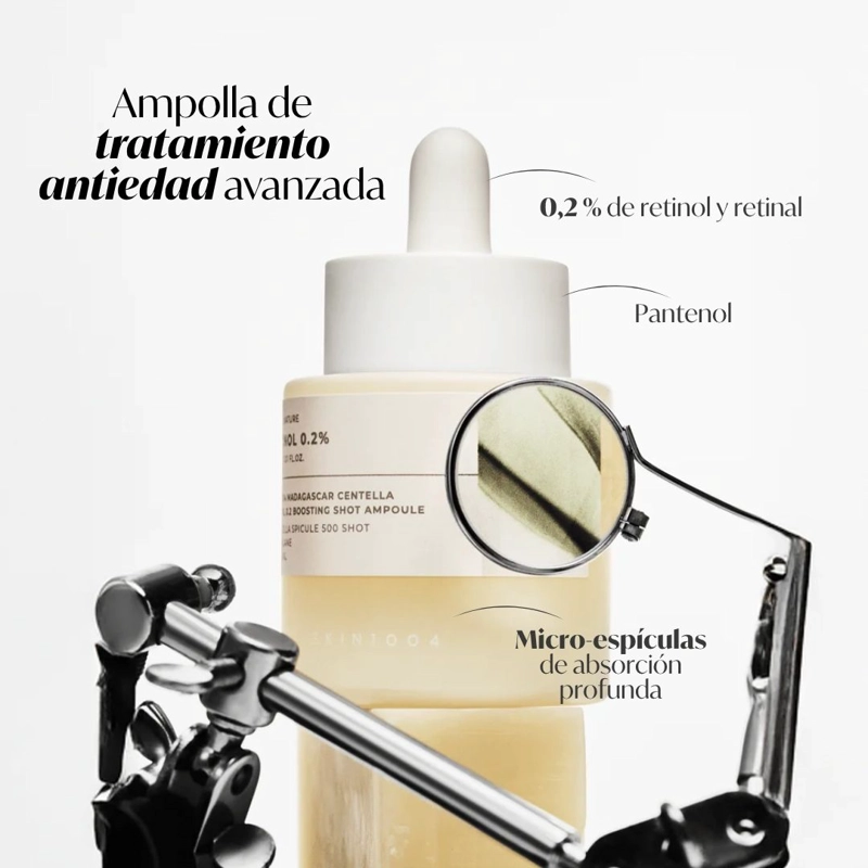 SKIN1004 MADAGASCAR CENTELLA RETINOL 0.2 BOOSTING SHOT AMPOULE 30ML - 3