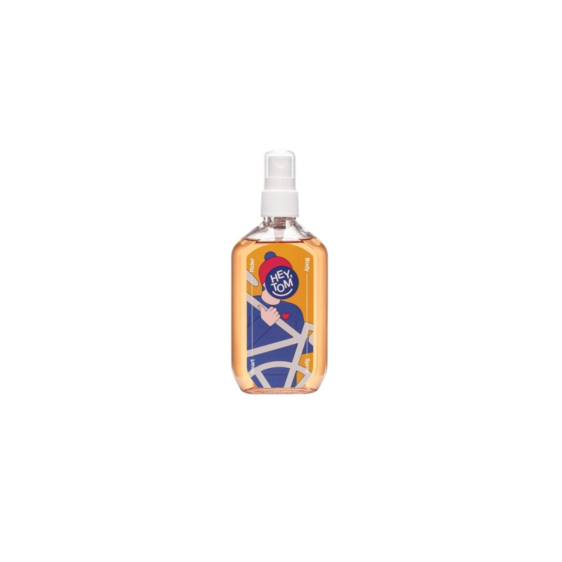 BRUMA CORPORAL Y CAPILAR HEYTOM HEART RIDER CON FRAGANCIA HABA TONKA VAINILLA 105ML - 1