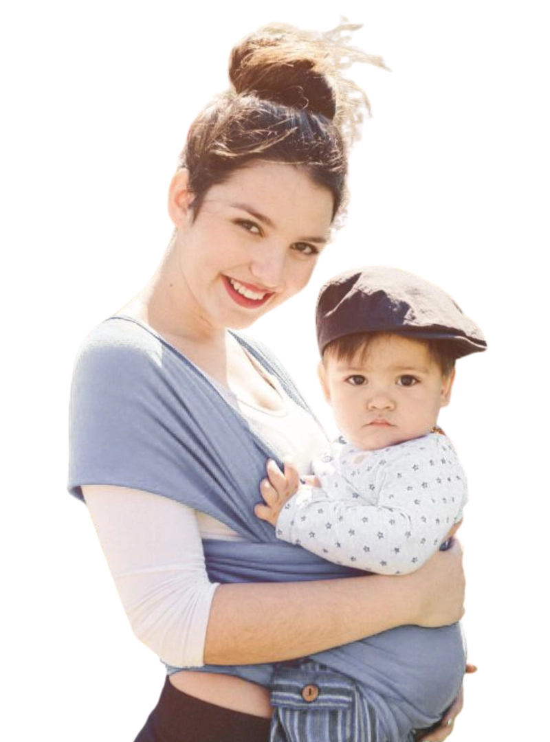FULAR PORTABEBE  MITIMA GRIS - 1