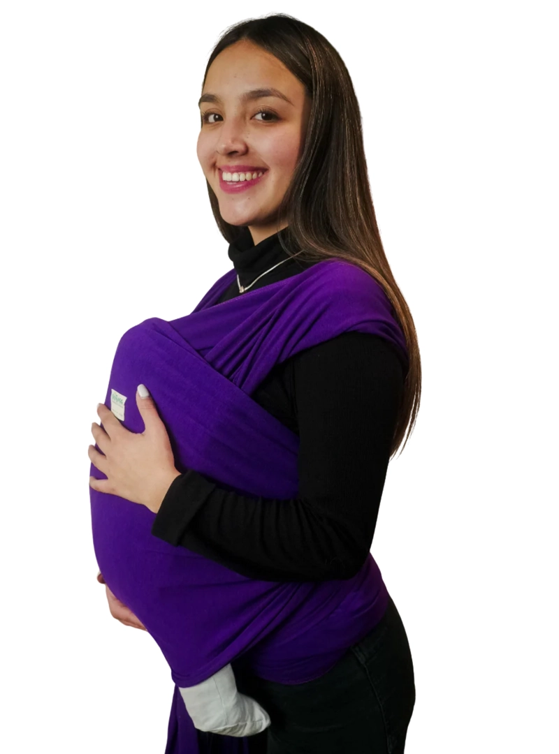 FULAR PORTABEBE  MORADO - 1