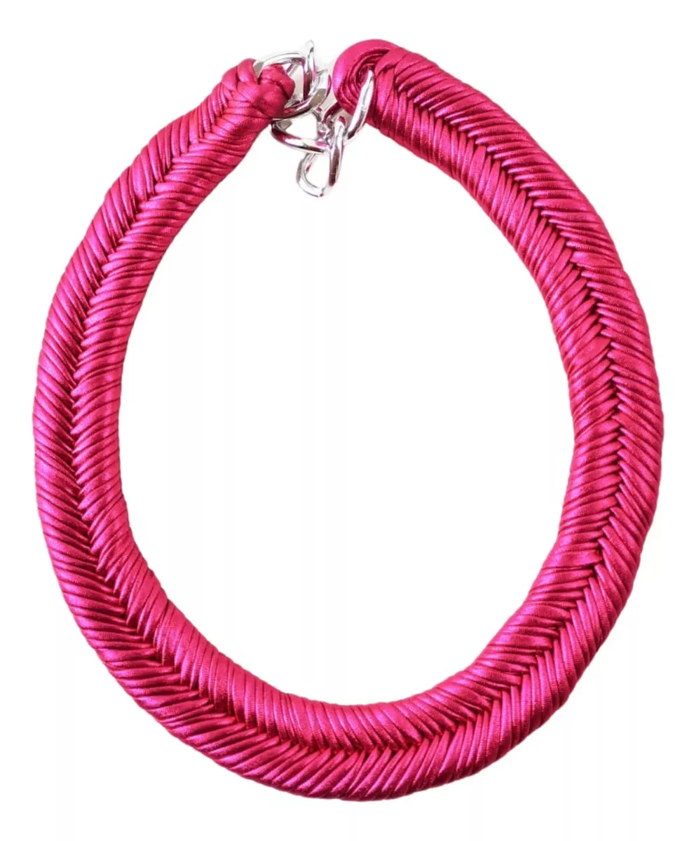 MARIA LA BIYUX COLLAR ESPIGA FUCSIA - 1