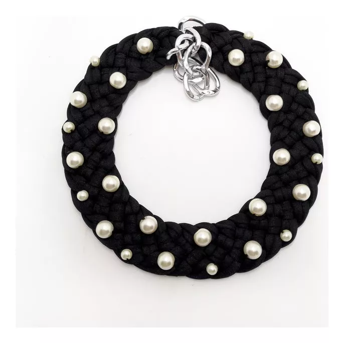 MARIA LA BIYUX COLLAR PEARLS - 1