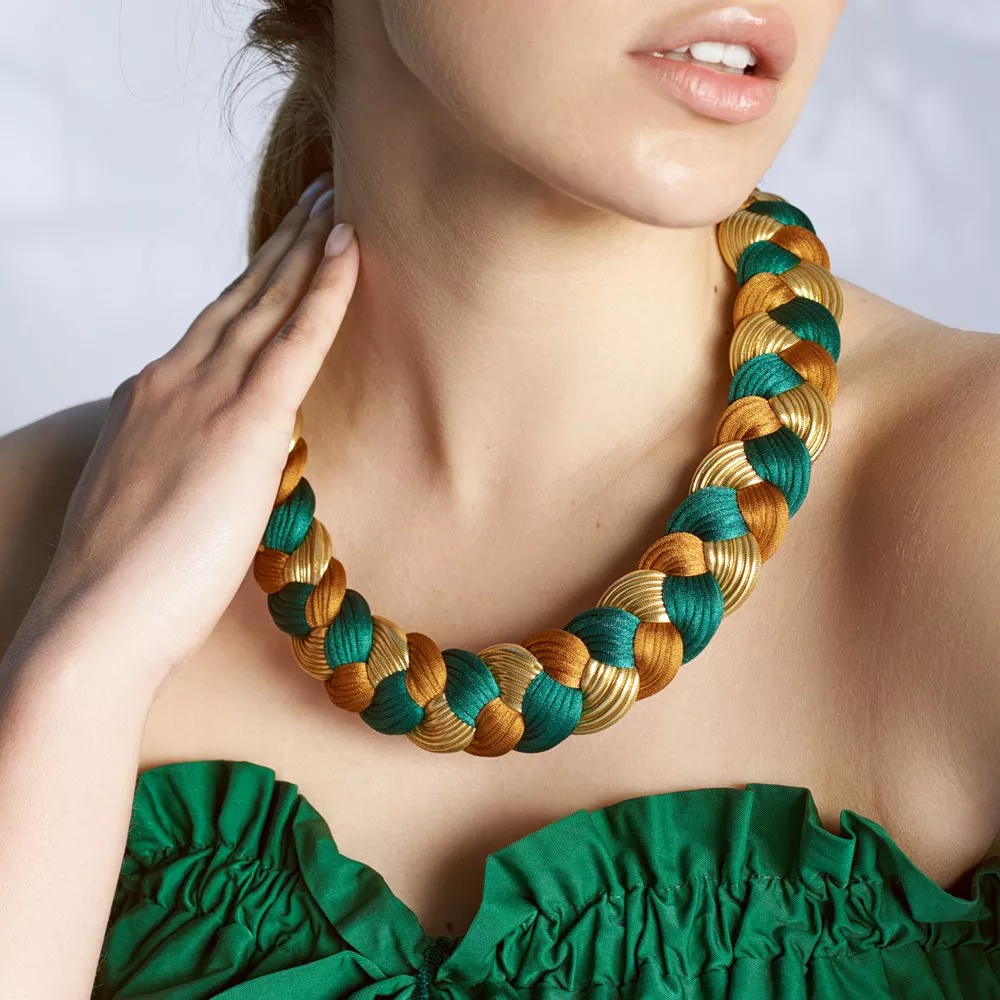 MARIA LA BIYUX COLLAR MATCHA - 2