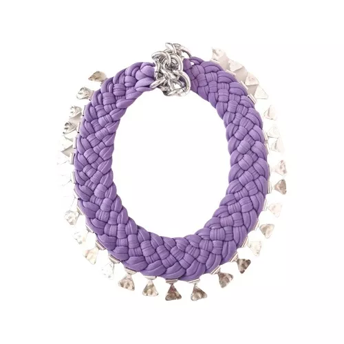 MARIA LA BIYUX COLLAR LILA TRIANGULAR - 1