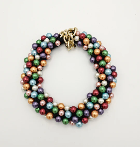 COLLAR MARIA LA BIYUX PEARLS IN THE SKY MULTICOLOR - 1