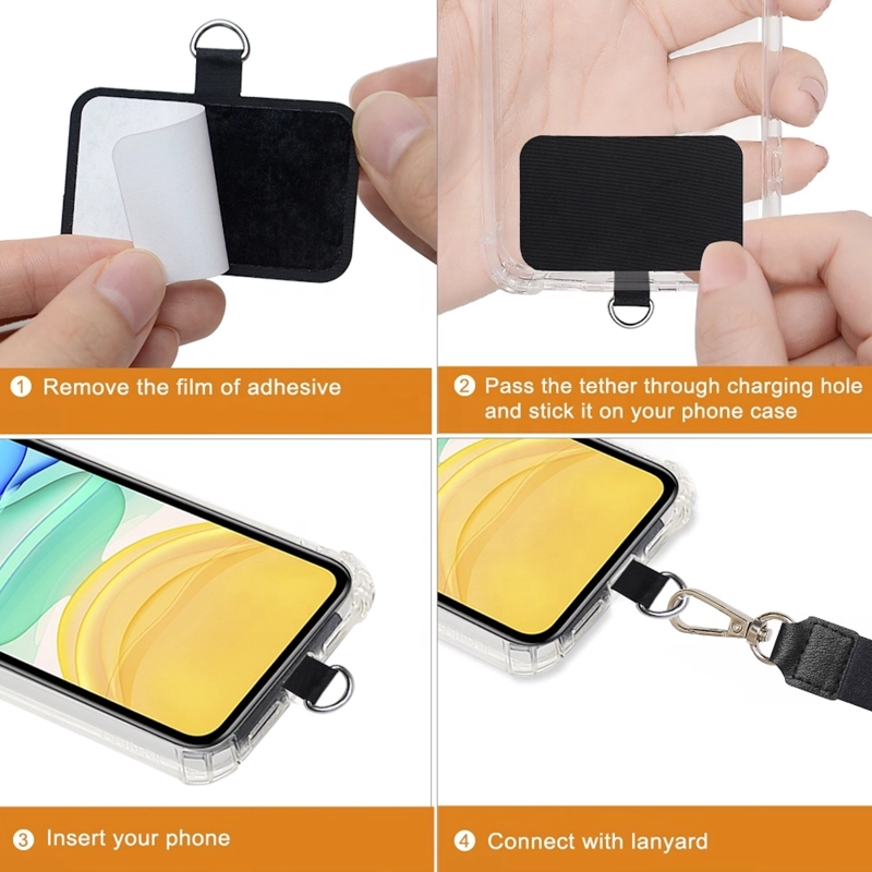 COLGANTE PARA CARCASA MONTREAL CELULAR UNIVERSAL DOBLE CORREA - 4