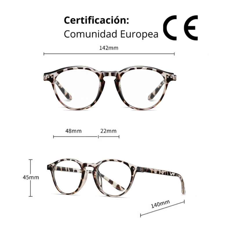Lentes Filtro Luz Azul, Hombre, Mujer, Anteojos de Descanso Pantallas, Gafas Anti Blue Light - 6