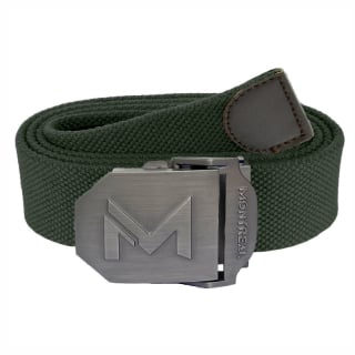 CINTURON HOMBRE, LONA O CANVAS, 120CM. VERDE, MARCA MONTREAL. | VERDE | TALLA_UNICA