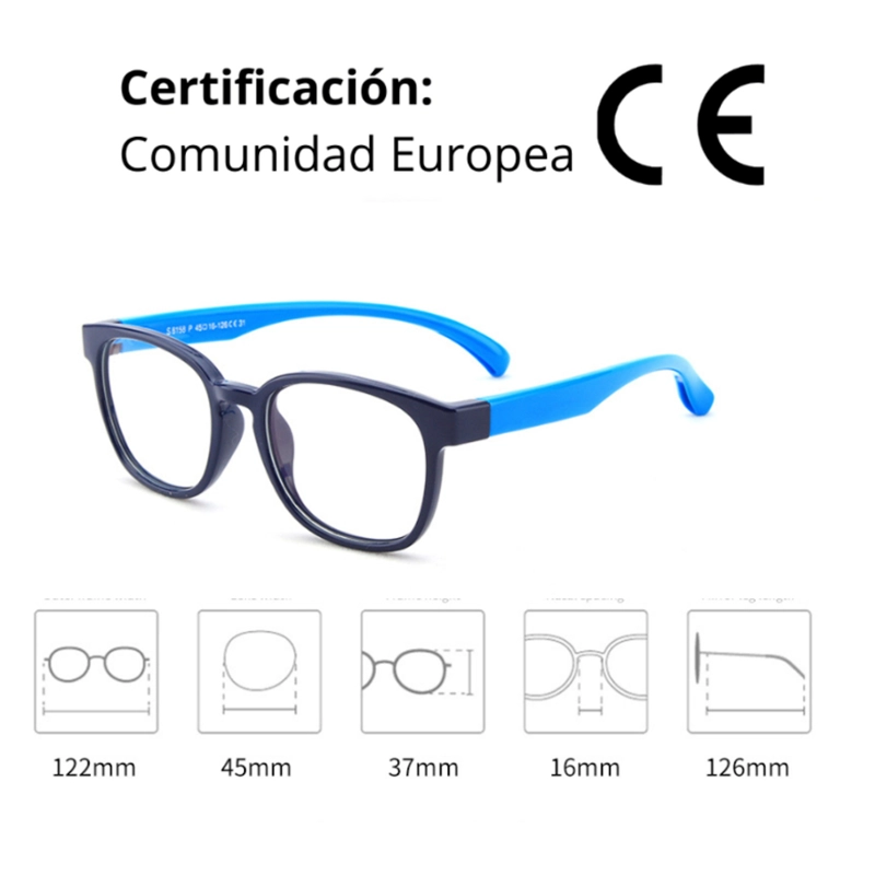 LENTES FILTRO LUZ AZUL NIÑOS, ANTEOJOS DE DESCANSO PROTECCION PANTALLAS ANTI BLUE LIGHT GAFAS - 5