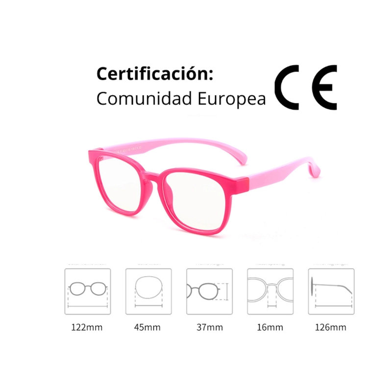 LENTES FILTRO LUZ AZUL NIÑOS, ANTEOJOS DE DESCANSO PROTECCION PANTALLAS ANTI BLUE LIGHT GAFAS - 5