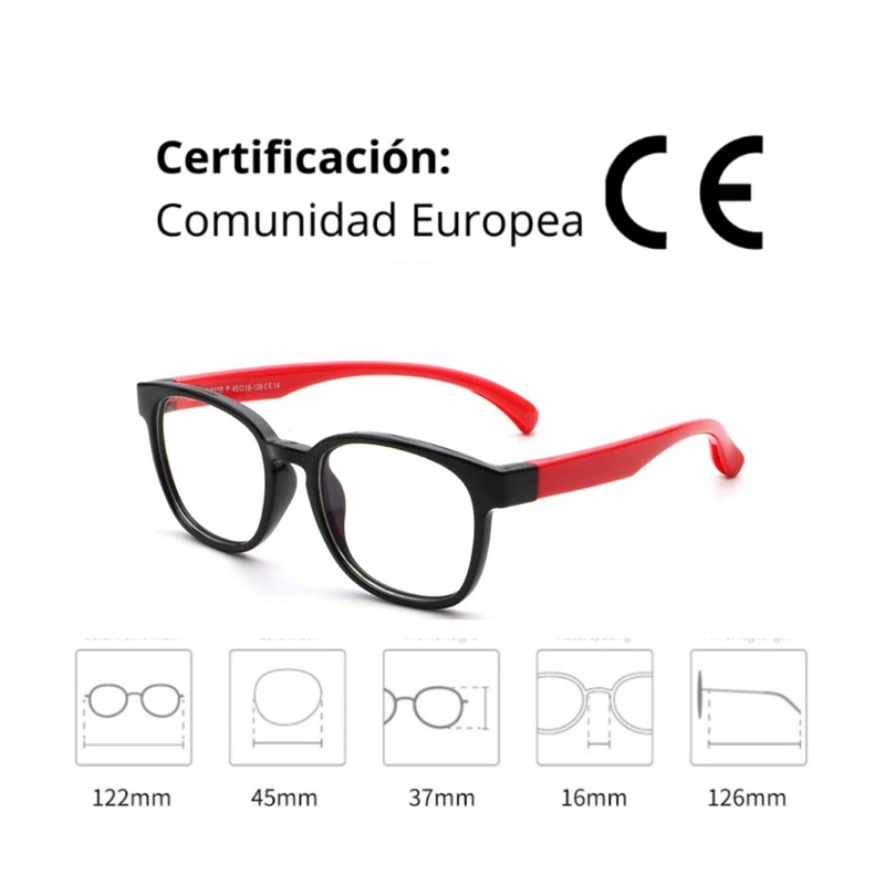 LENTES FILTRO LUZ AZUL NIÑOS, ANTEOJOS DE DESCANSO PROTECCION PANTALLAS ANTI BLUE LIGHT GAFAS - 3