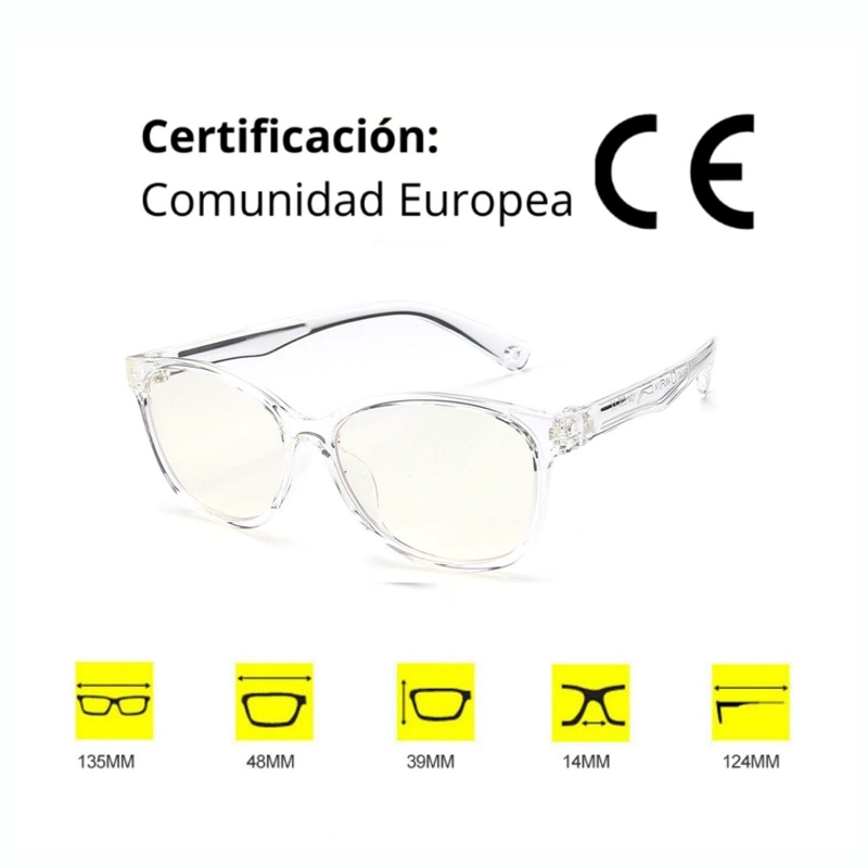LENTES FILTRO LUZ AZUL NIÑOS, ANTEOJOS DE DESCANSO PROTECCION PANTALLAS ANTI BLUE LIGHT GAFAS - 7