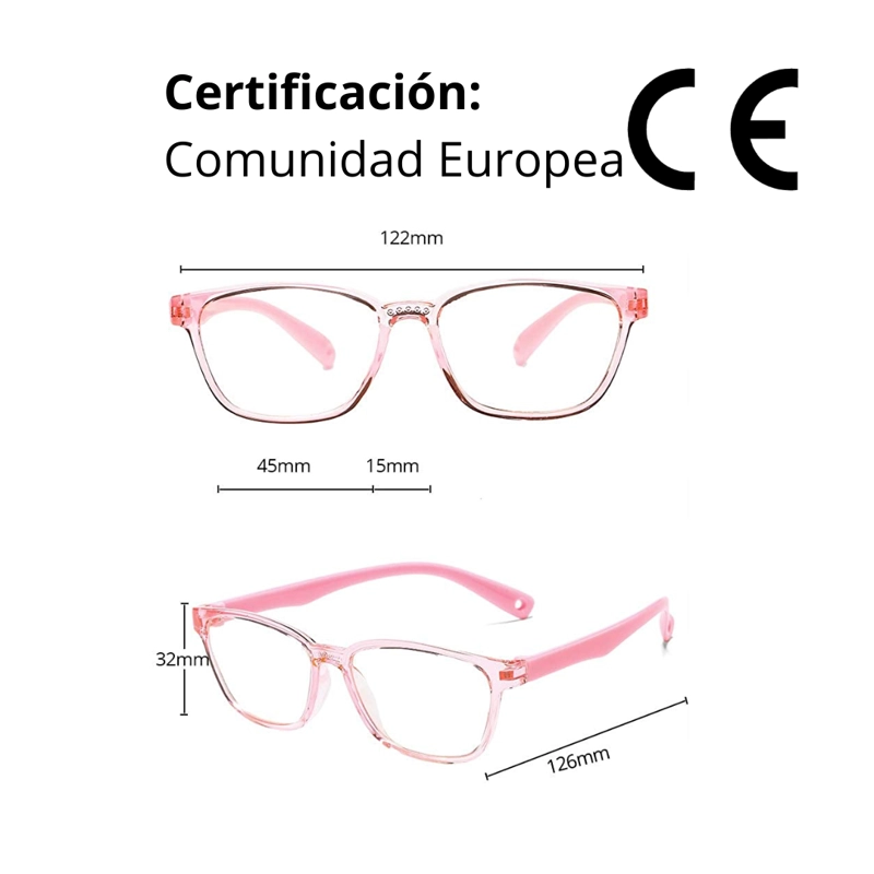 LENTES FILTRO LUZ AZUL NIÑOS, ANTEOJOS DE DESCANSO PROTECCION PANTALLAS ANTI BLUE LIGHT GAFAS - 7