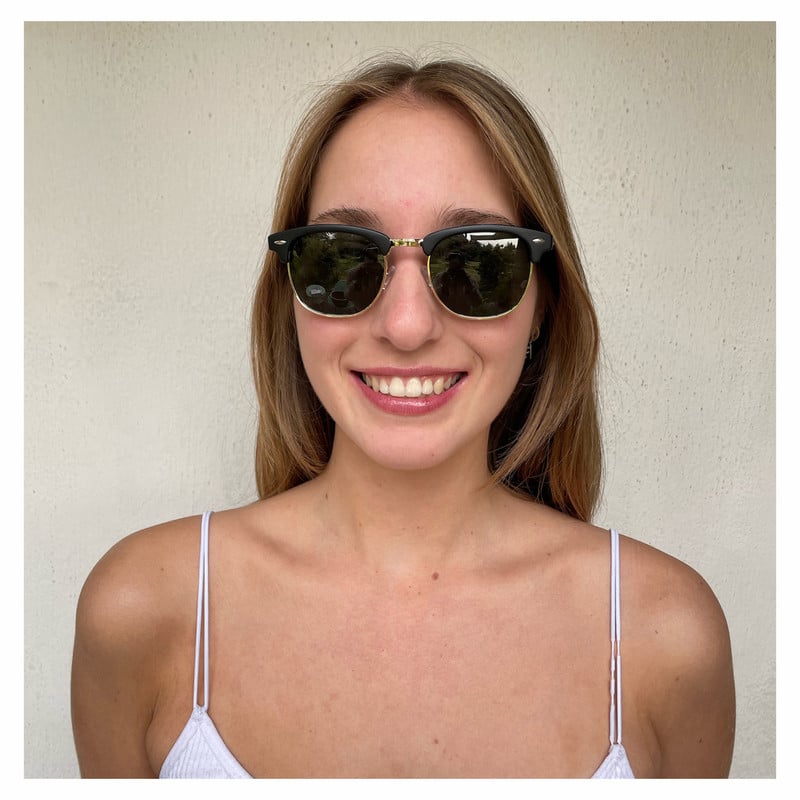 LENTES ANTEOJOS DE SOL HOMBRE MUJER DALLAS BLACK - 2