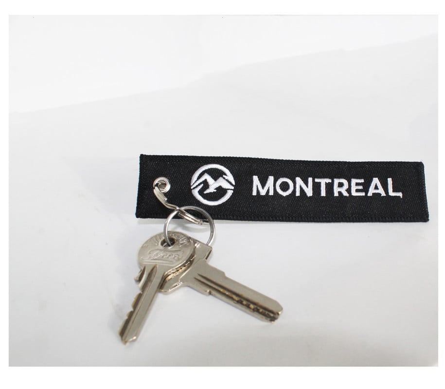 LLAVERO COLGANTE MONTREAL PILOT BORDADO HOMBRE REGALOS ACCESORIOS - 3