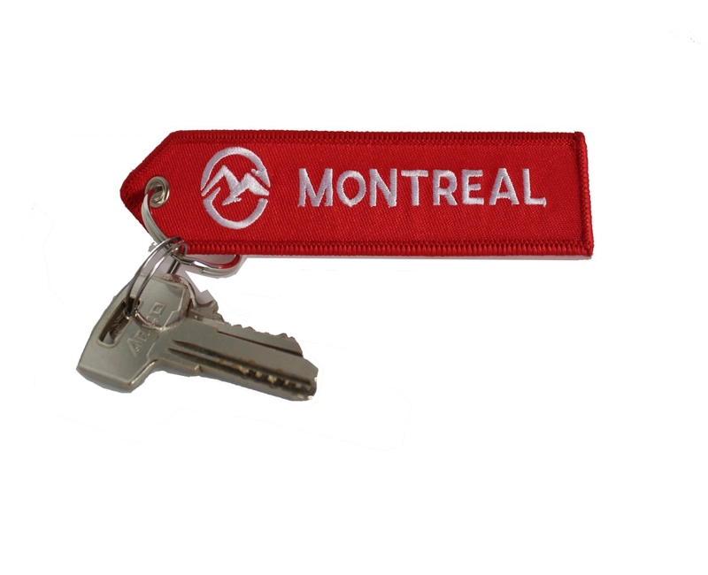 LLAVERO COLGANTE MONTREAL RBF BORDADO HOMBRE REGALOS ACCESORIOS - 4