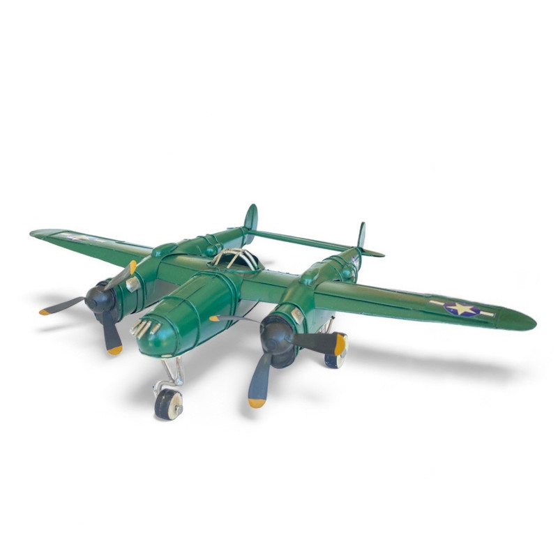 AVIÓN A ESCALA, LIGHTING DE COLECCIÓN, DECORACIÓN VINTAGE. - 1