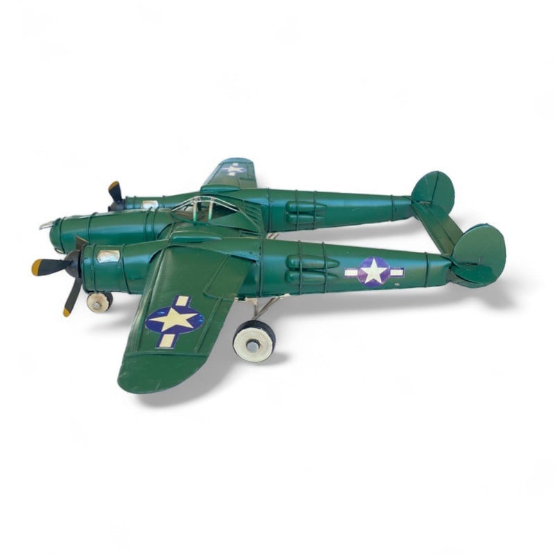 AVIÓN A ESCALA, LIGHTING DE COLECCIÓN, DECORACIÓN VINTAGE. - 4