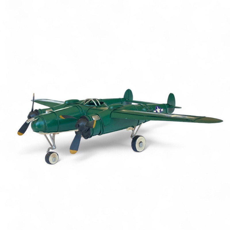 AVIÓN A ESCALA, LIGHTING DE COLECCIÓN, DECORACIÓN VINTAGE. - 6