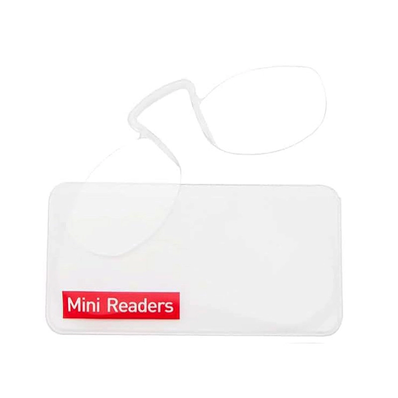 LENTES DE LECTURA GRADUACION AUMENTO +3.0 ANTEOJOS OPTICOS GAFAS PRESBICIA SIN MARCO PARA BILLETERA - 2