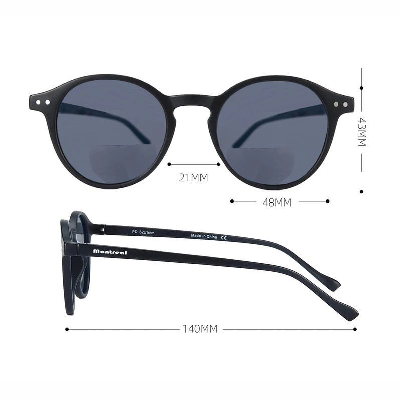 LENTES DE SOL CON AUMENTO + 1.5, ANTEOJOS BIFOCALES, GAFAS CON GRADUACION - 7