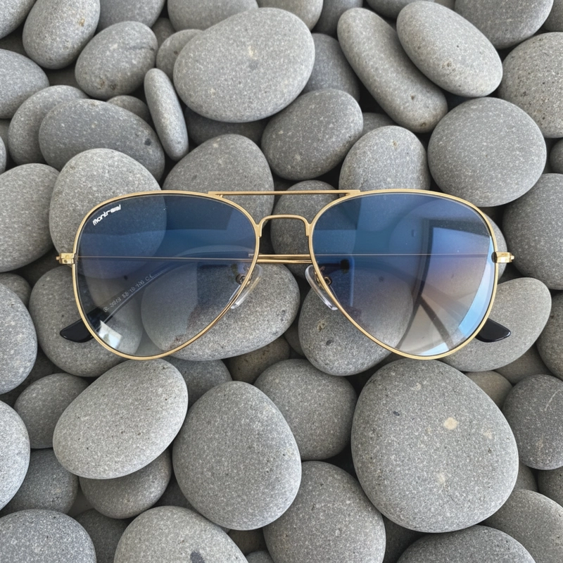 LENTES DE SOL AVIADOR, HOMBRE MUJER POLARIZADO, FILTRO UV - 2
