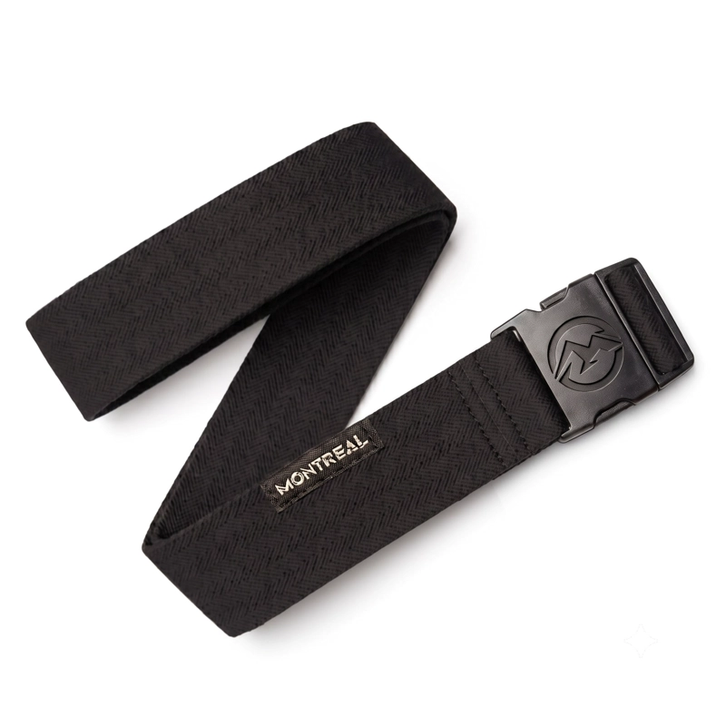 CINTURON ELASTICO ELASTICADO HOMBRE MUJER CINTO DEPORTIVO CORREA ALTO 3CM - 1