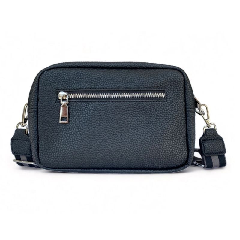 BANDOLERA CARTERA CUERO SINTETICO STRAP REMOVIBLE ORIGINAL MONTREAL MODELO MILAN - 3