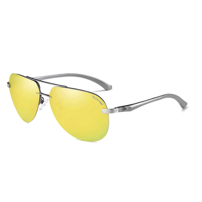 LENTES SOL HOMBRE MUJER AVIADOR PILOT POLARIZADO ANTEOJO ESPEJADO GAFAS - 2