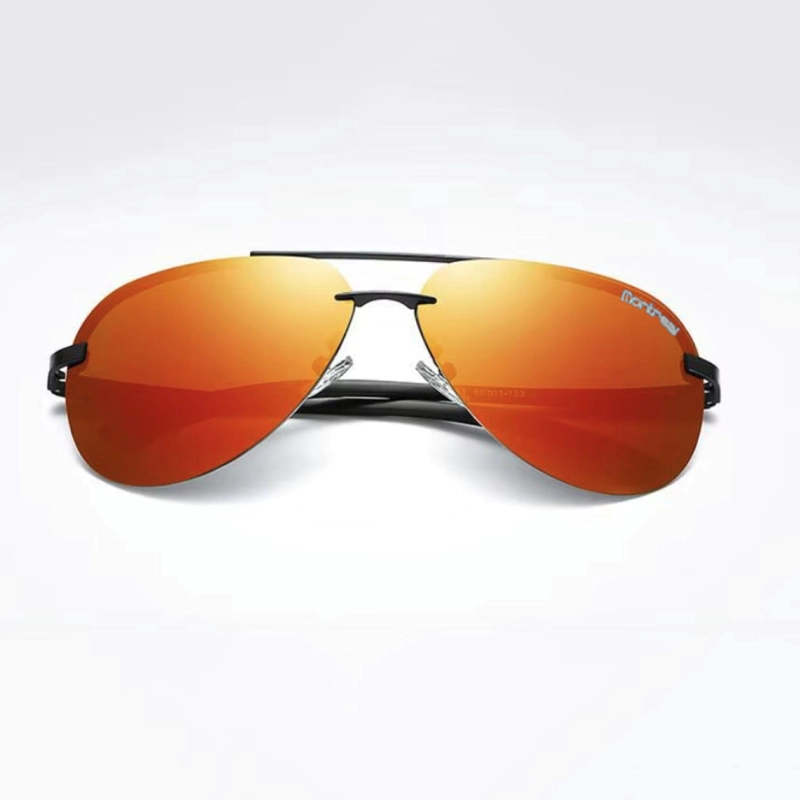 LENTES SOL HOMBRE MUJER AVIADOR PILOT POLARIZADO ANTEOJO ESPEJADO GAFAS - 4