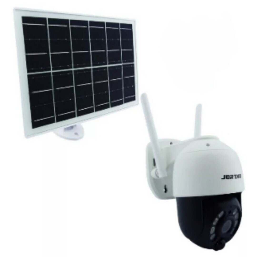 CÁMARA DE SEGURIDA IP SOLAR INALÁMBRICA 1080P 2MP JORTAN - 1