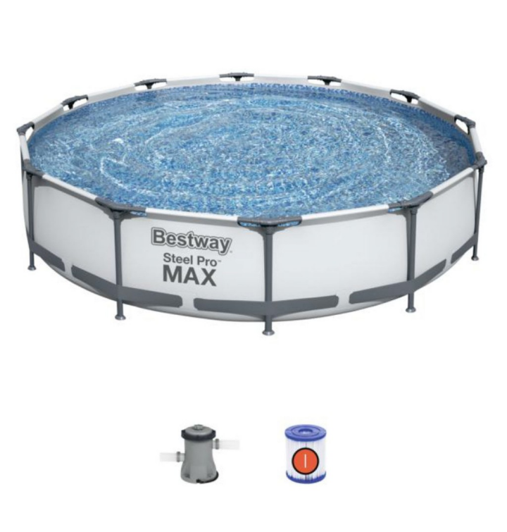 PISCINA ESTRUCTURAL BESTWAY 305 X 76 CM CON BOMBA 4678 L - 1