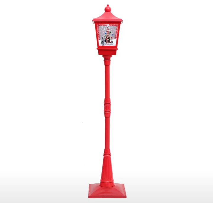 FARO DE NAVIDAD 190 CM NIEVE Y MÚSICA - 1