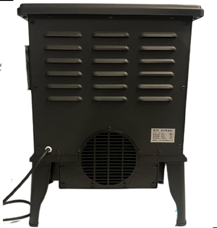 CHIMENEA ELÉCTRICA VINTAGE CONTROL REMOTO EFECTO LLAMA REAL - 4