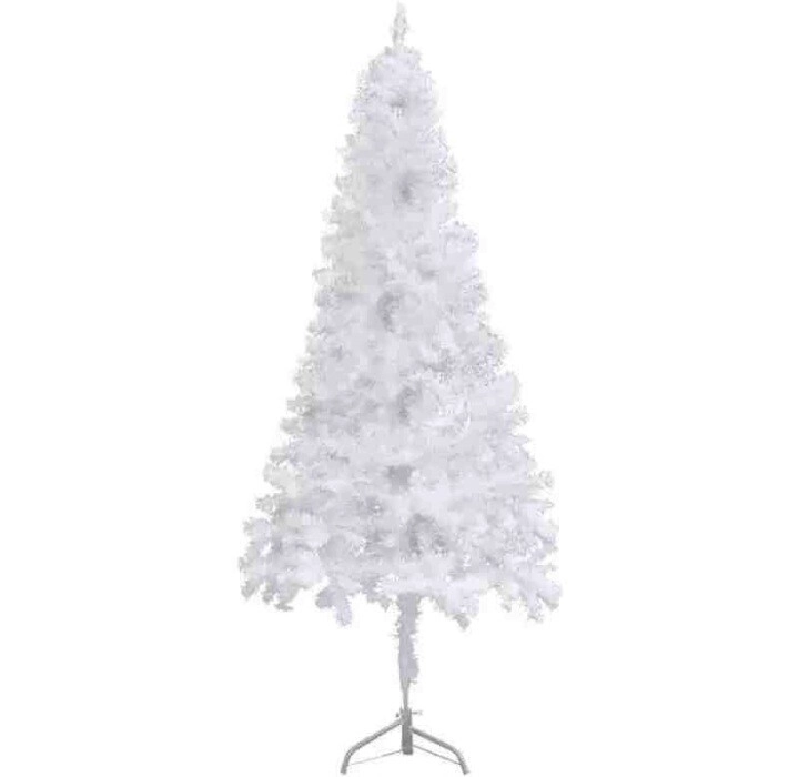 ARBOL DE NAVIDAD 180 CM CON LUCES LED COLORES CANADA BLANCO - 1