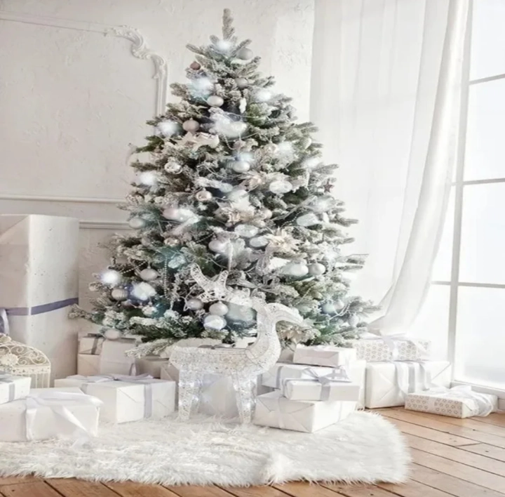 ARBOL DE NAVIDAD NEVADO 180 CM  MODELO BAVARIA - 2