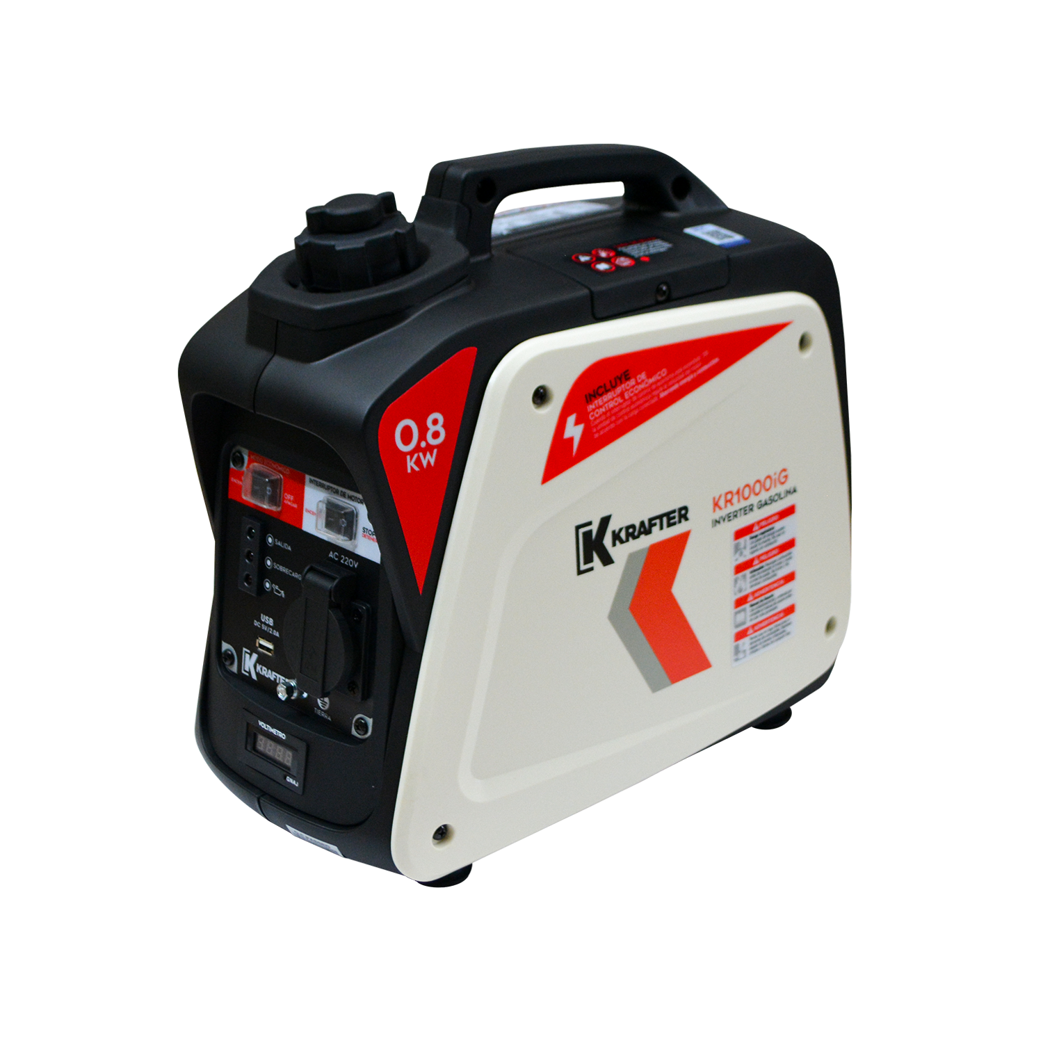 GENERADOR KRAFTER KR1000IG INVERTER 0.8 KVA - 1